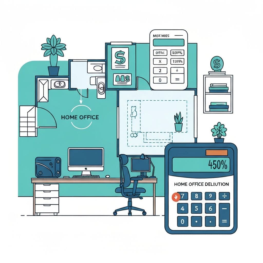 Deducción oficina en casa